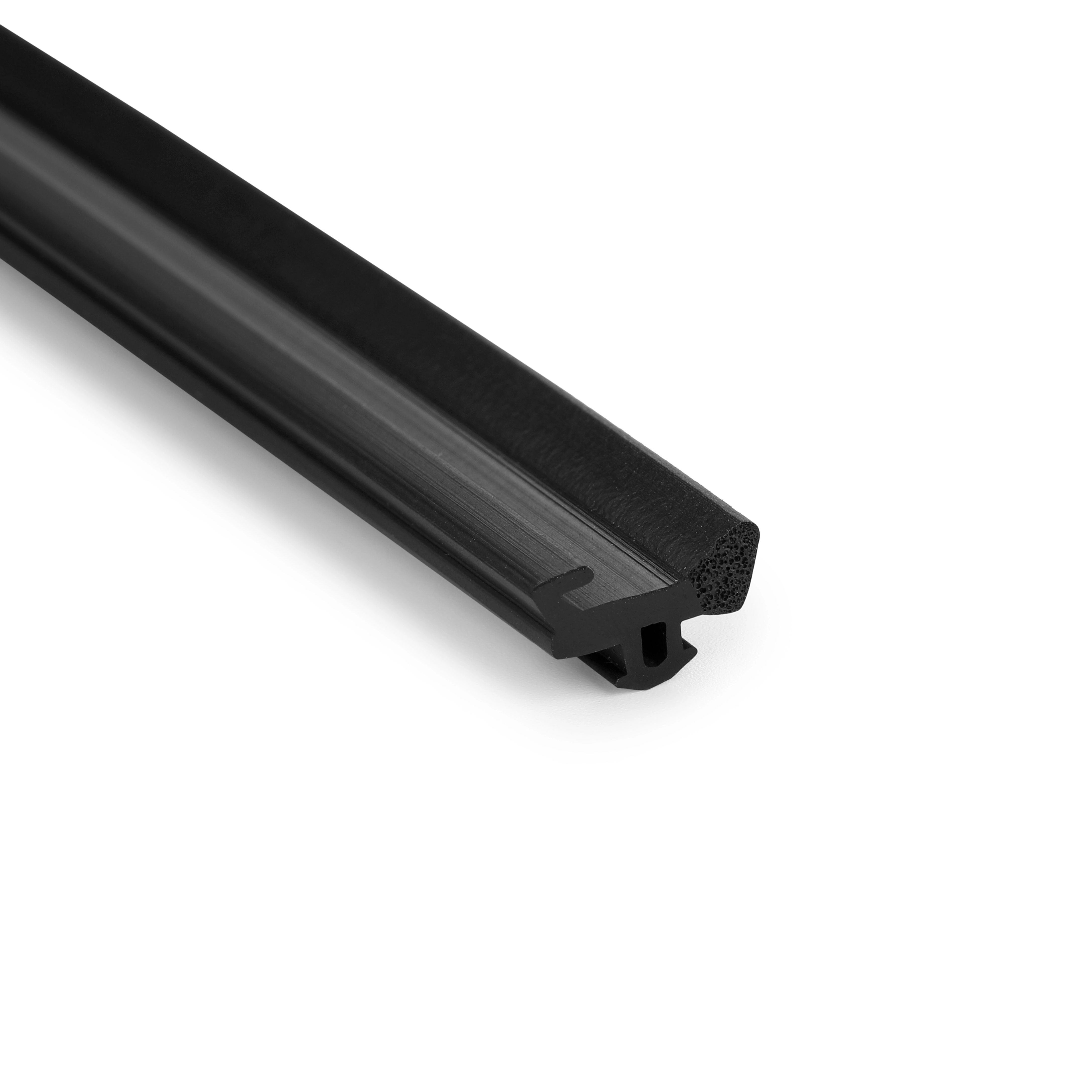 Co-extruded EPDM foam gasket protective rubber wedge for aluminum alloy door and window