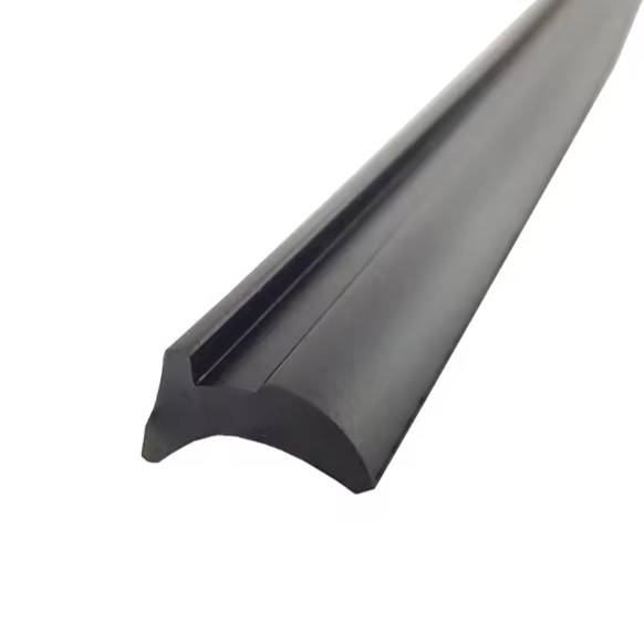 Santoprene PVC NBR TPV TPE Neoprene extrusion rubber wedge weather strip for aluminum windows