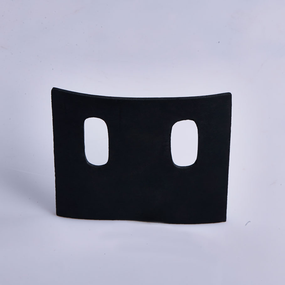 Oil and wear-resistant rubber sheet and insulation PVC setting block