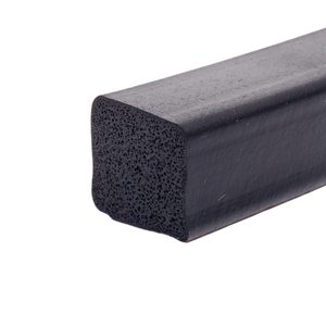 Extruded EPDM rubber foam seal strip anti-collision extrusion sponge cord 