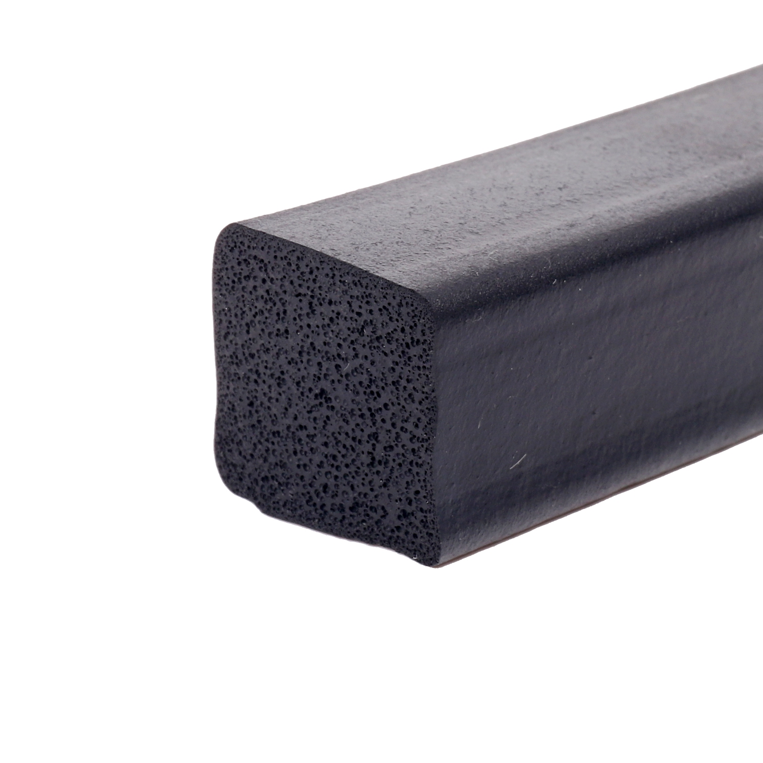 EPDM square flat rubber sponge foam gasket for door and windows sealing strip