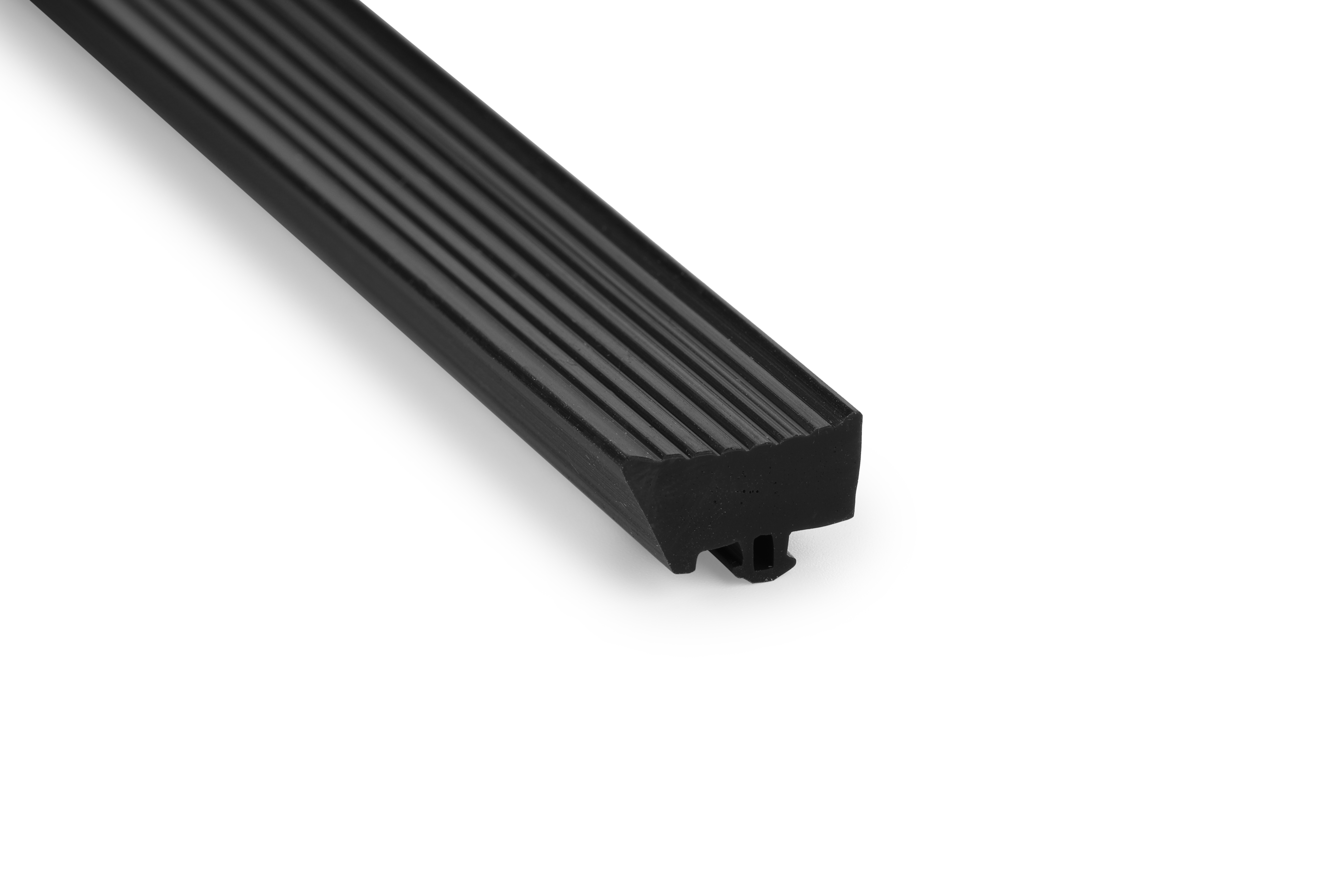 Facade rubber strip