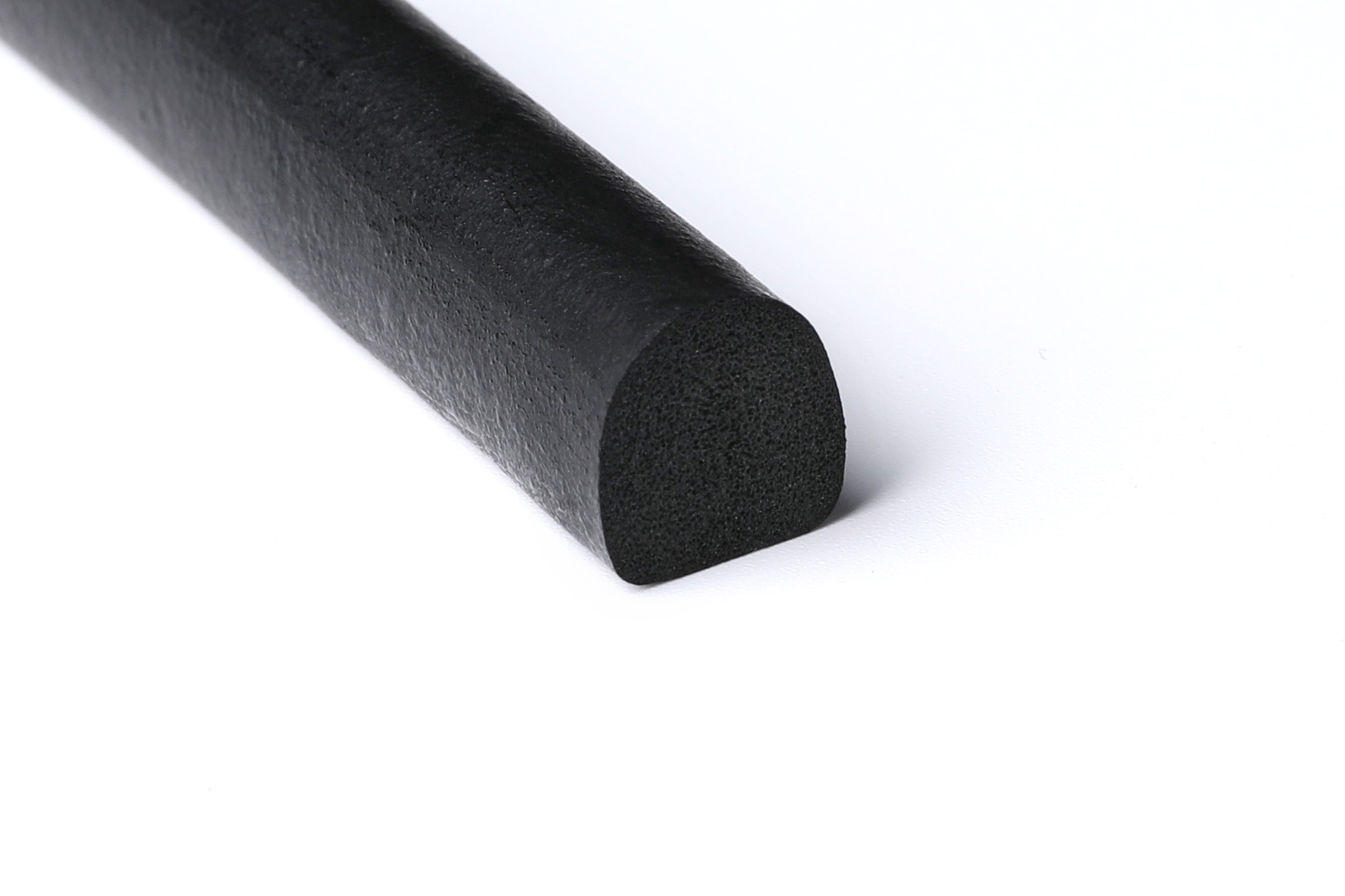 Extruded EPDM rubber foam seal strip anti-collision extrusion sponge cord 