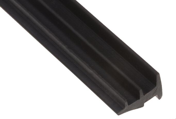 Glass edge EPDM rubber protection sealing strip PVC seal wedge for glazing