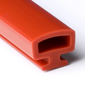 PVC sealing strip Extruded Silicone rubber gasket for wood door