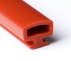 PVC sealing strip Extruded Silicone rubber gasket for wood door