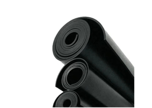 Oil and wear-resistant rubber sheet and insulation PVC setting block