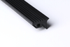 Glass edge EPDM rubber protection sealing strip PVC seal wedge for glazing